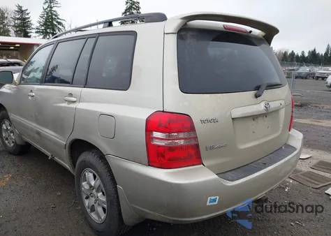 2003 Toyota Highlander V6 из США, поврежденный, VIN JTEHF21A030108414